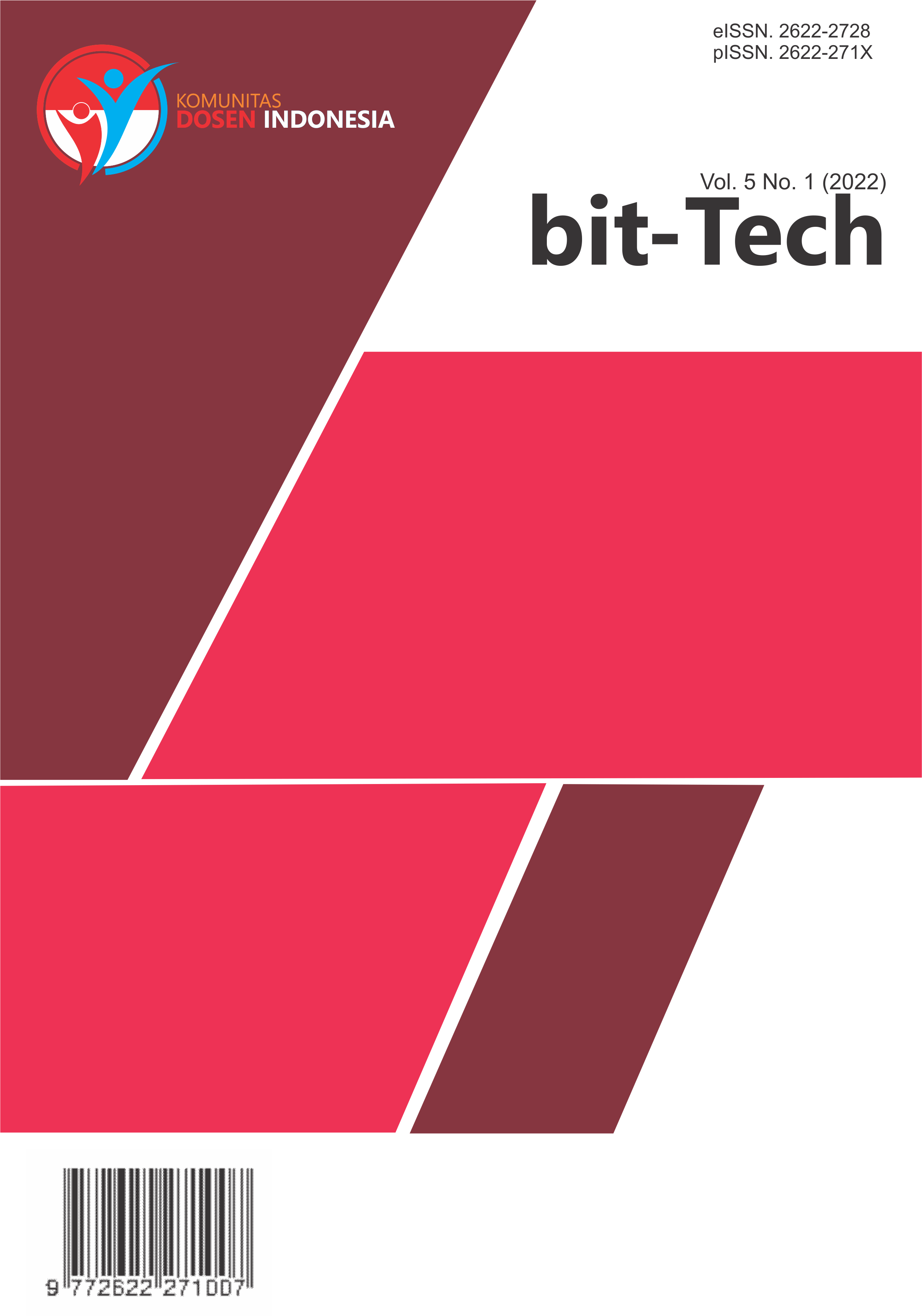 					View Vol. 5 No. 1 (2022): bit-Tech
				