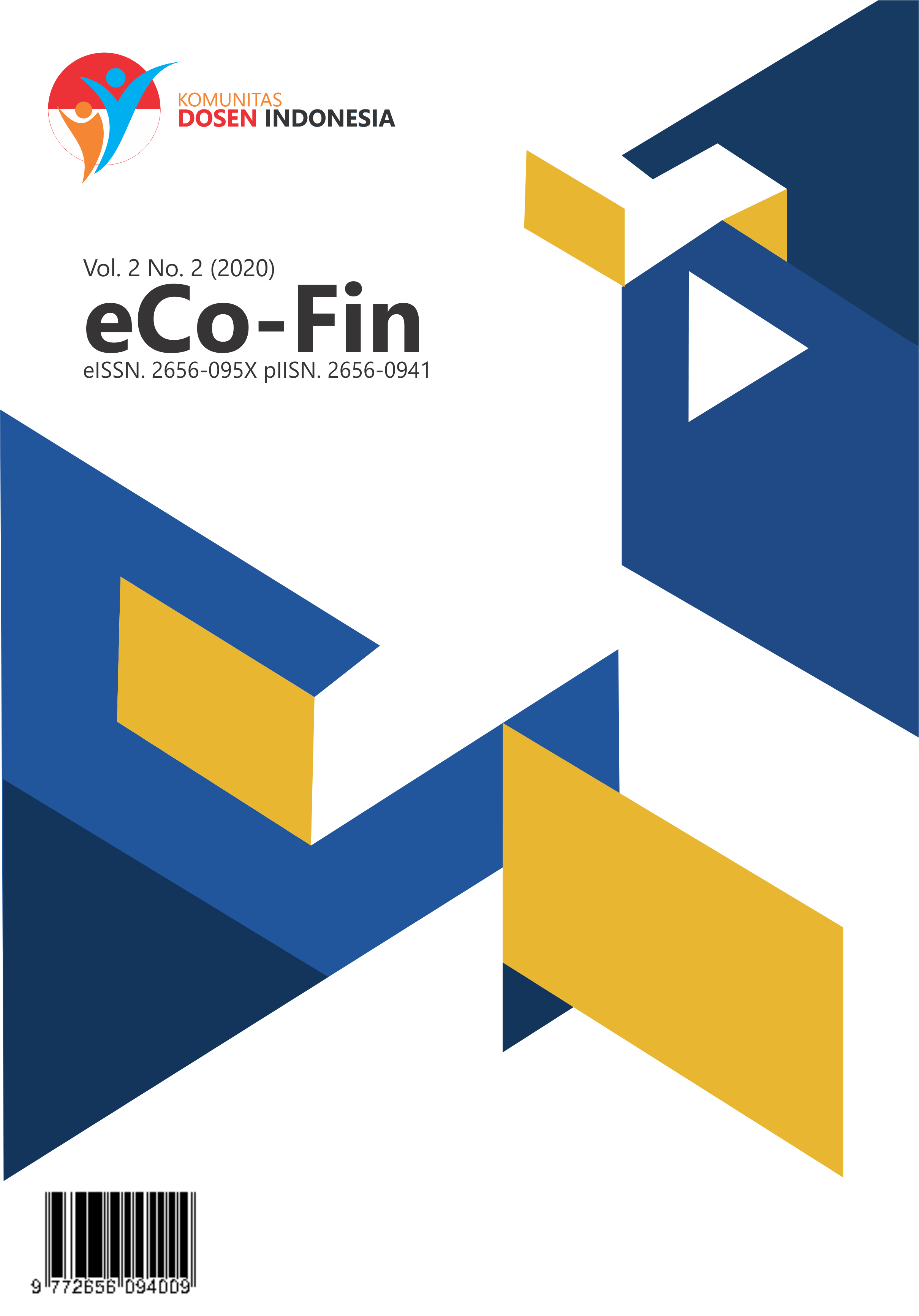 					View Vol. 2 No. 2 (2020): eCo-Fin
				